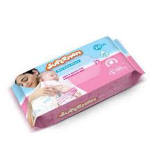 Supermom Mild Baby Wipes (20 Pcs)